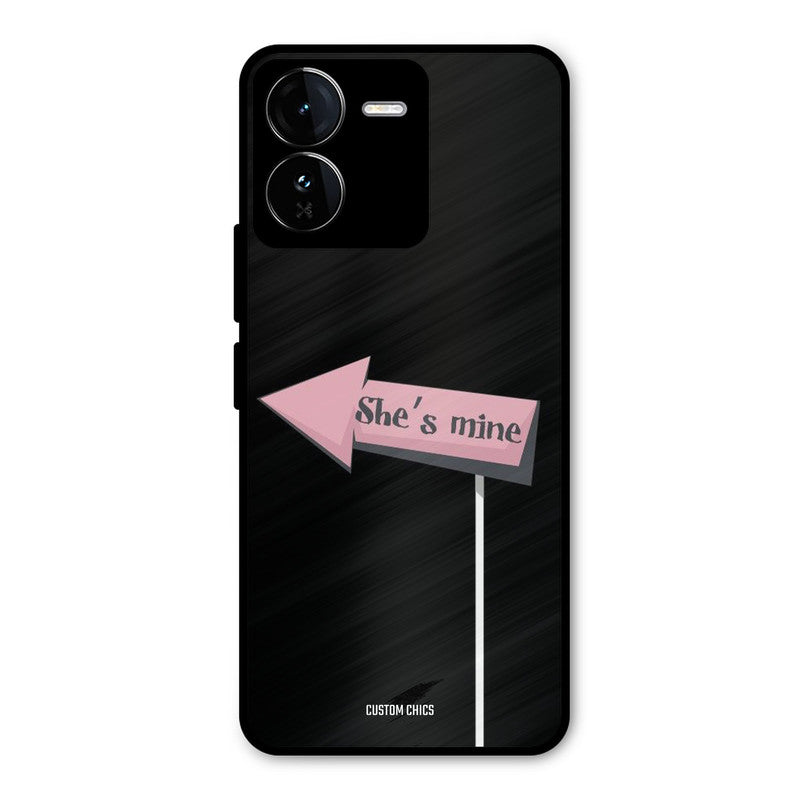She Is Mine iQOO Z9 Mobile Back Cover - Cute PrintShield Case