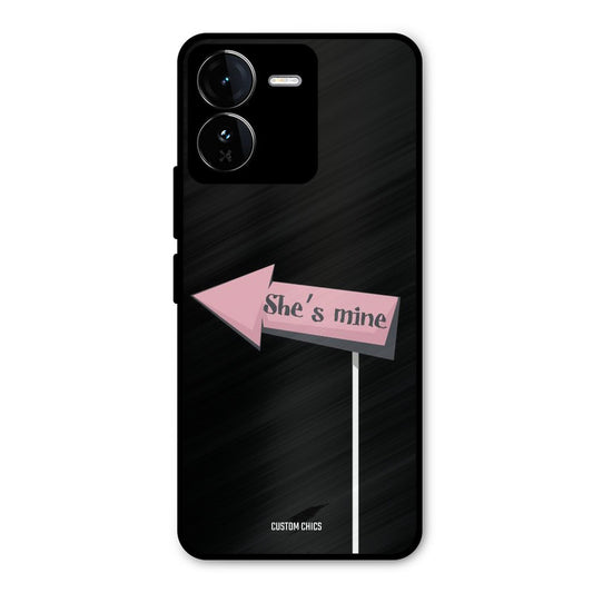 She Is Mine iQOO Z9 Mobile Back Cover - Cute PrintShield Case