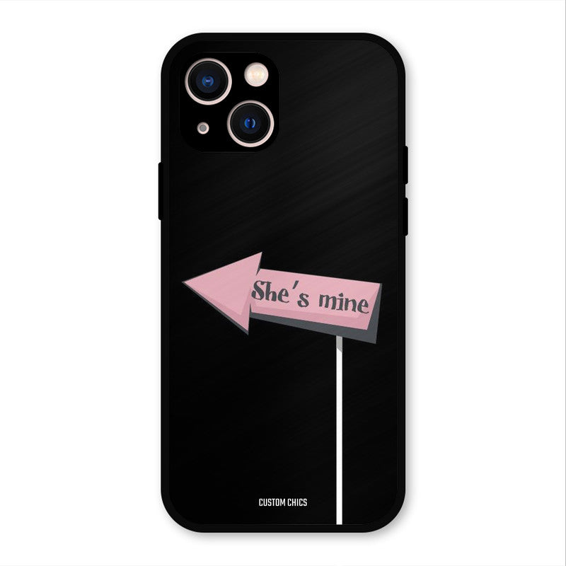 She Is Mine iPhone 13 Mobile Back Cover - Cute PrintShield Case