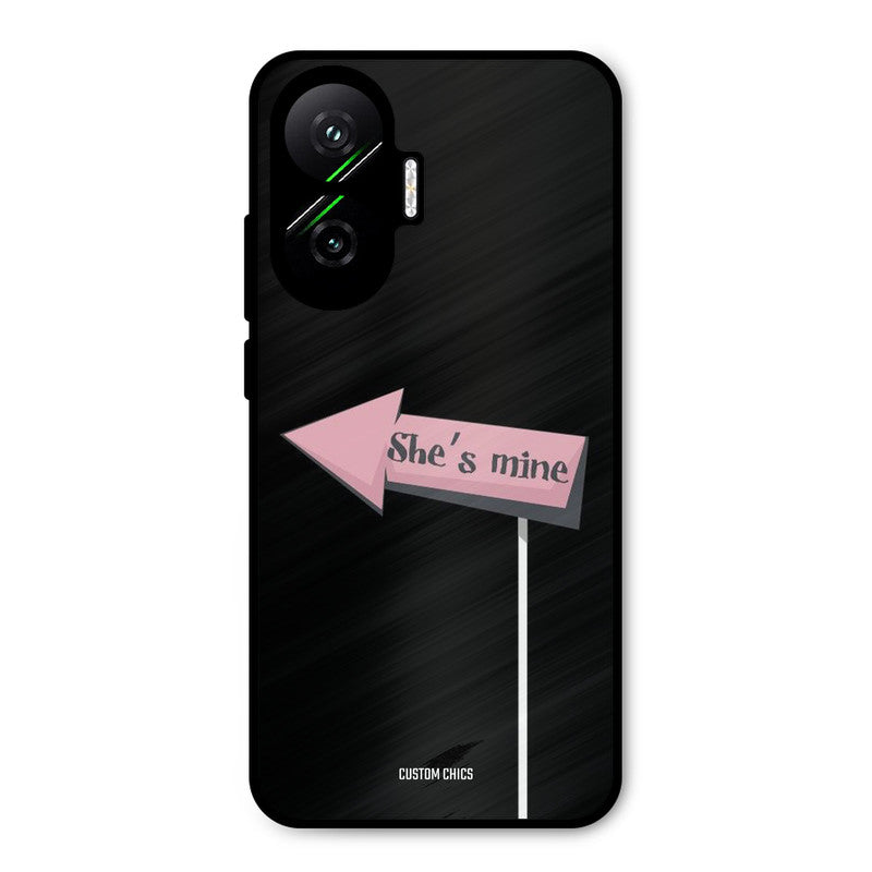 She Is Mine Poco F7 5G Mobile Back Cover - Cute PrintShield Case