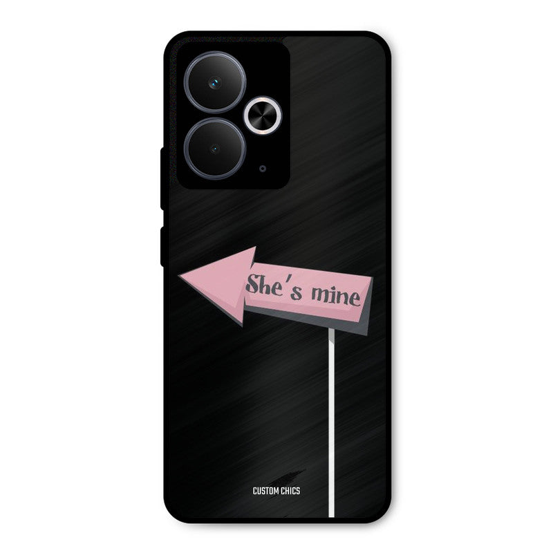 She Is Mine Realme 14T Mobile Back Cover - Cute PrintShield Case