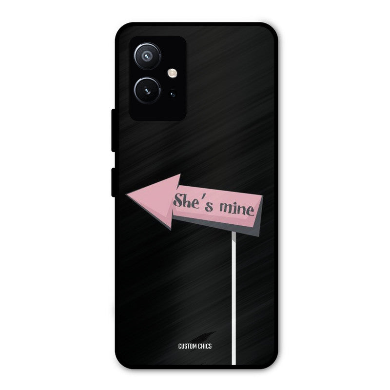 She Is Mine Vivo Y75 5G Mobile Back Cover - Cute PrintShield Case
