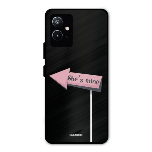 She Is Mine Vivo Y75 5G Mobile Back Cover - Cute PrintShield Case