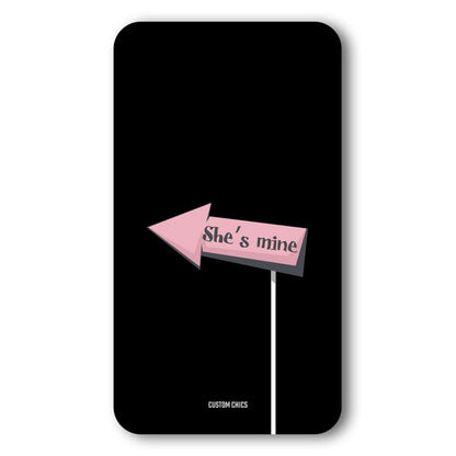 She Is Mine Case – Premium PrintShield Mobile Cover