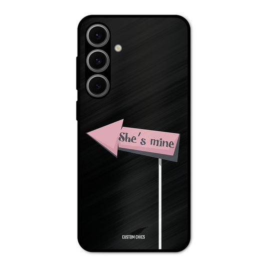 She Is Mine Samsung Galaxy S24 FE Mobile Back Cover - Cute PrintShield Case