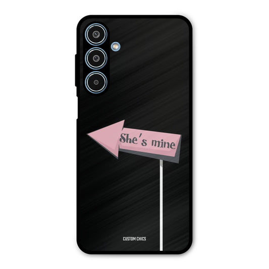 She Is Mine Samsung Galaxy M35 5G Mobile Back Cover - Cute PrintShield Case