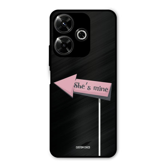 She Is Mine Redmi 13 5G Mobile Back Cover - Cute PrintShield Case