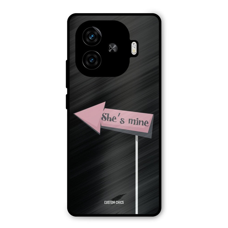She Is Mine iQoo Neo 10R Mobile Back Cover - Cute PrintShield Case
