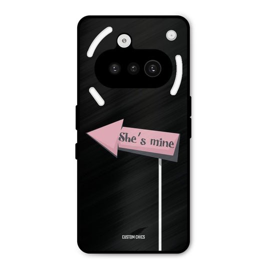 She Is Mine Nothing Phone 3A Mobile Back Cover - Cute PrintShield Case