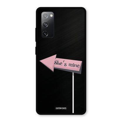 She Is Mine Samsung Galaxy S20 FE 5G Mobile Back Cover - Cute PrintShield Case