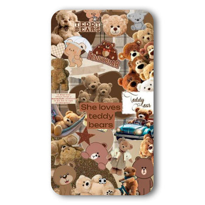 She Loves Teddy Case – Premium PrintShield Mobile Cover