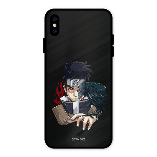 Shisui Uchiha iPhone XS Max Mobile Back Cover - Anime PrintShield Case