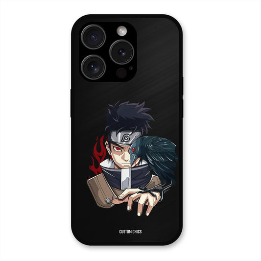Shisui Uchiha iPhone 15 Pro Mobile Back Cover - Anime PrintShield Case