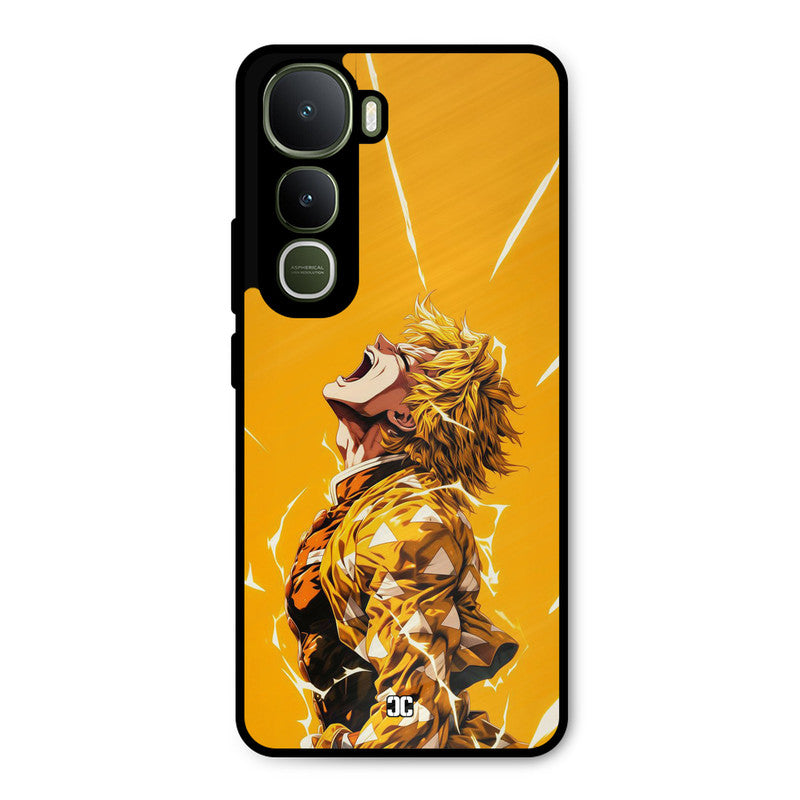 Shouting Zenitsu Vivo Y400 Mobile Back Cover - Anime PrintShield Case