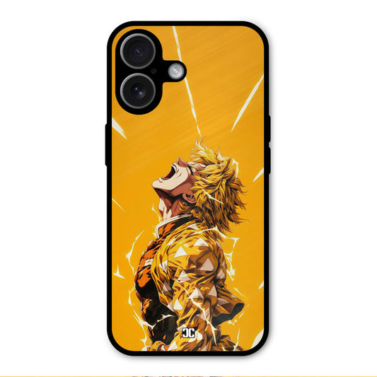 Shouting Zenitsu iPhone 17 Mobile Back Cover - Anime PrintShield Case