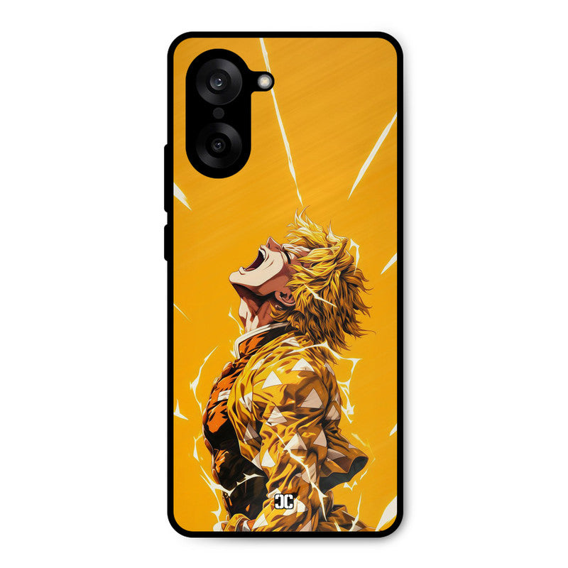 Shouting Zenitsu Oneplus Nord CE5 Mobile Back Cover - Anime PrintShield Case
