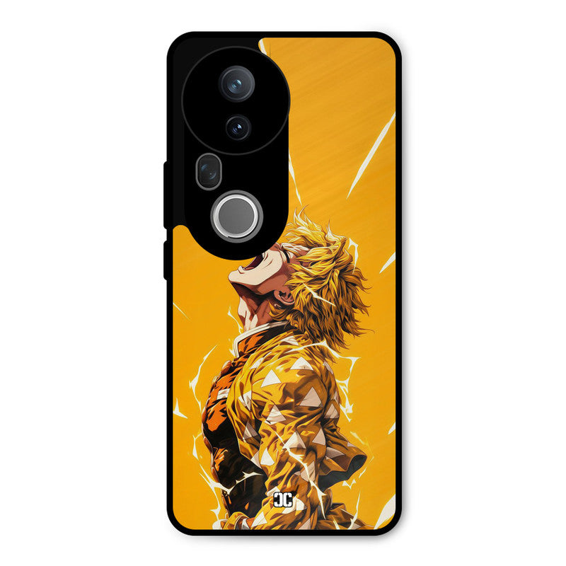 Shouting Zenitsu Vivo T4 Ultra Mobile Back Cover - Anime PrintShield Case