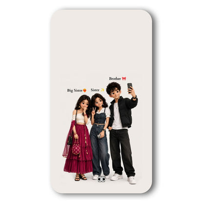 Siblings Trio Case – Premium PrintShield Mobile Cover