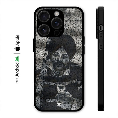 Siddhu Typographic Art Case – Premium PrintShield Mobile Cover