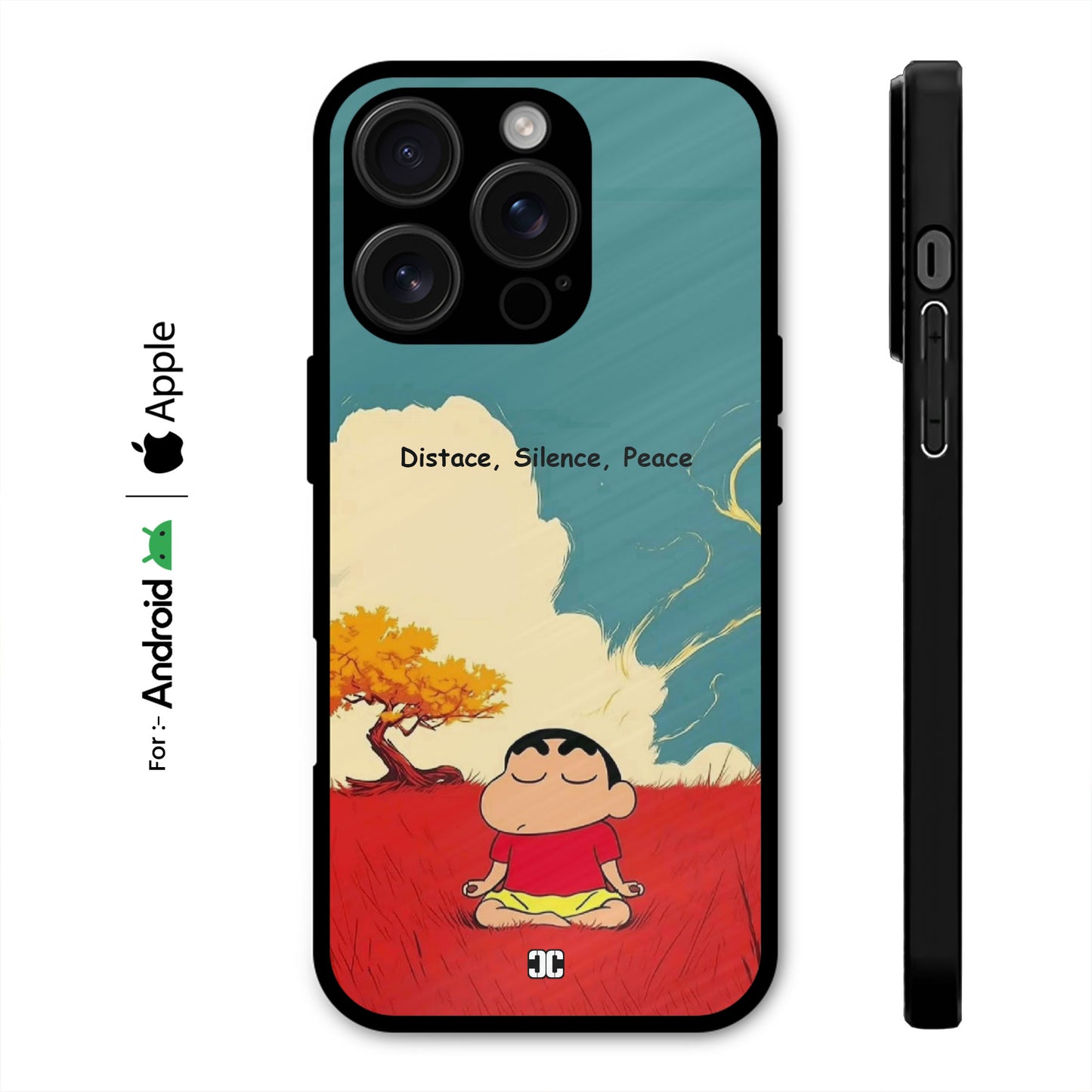 Silence Peace Case – Premium PrintShield Mobile Cover