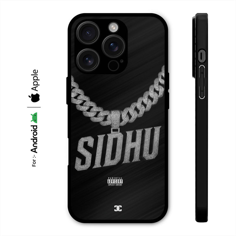 Silver Sidhu Chain Case – Premium PrintShield Mobile Cover