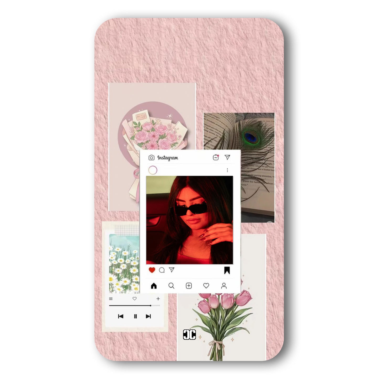 Soft Pink Custom Case