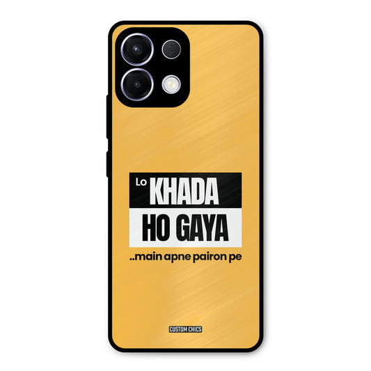 Standing On My Feet Oppo K13 5G Mobile Back Cover - Typography PrintShield Case
