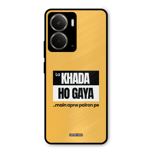 Standing On My Feet Realme P3 Mobile Back Cover - Typography PrintShield Case