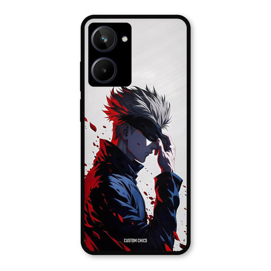 Star Gojo Realme 10 Mobile Back Cover - Anime PrintShield Case