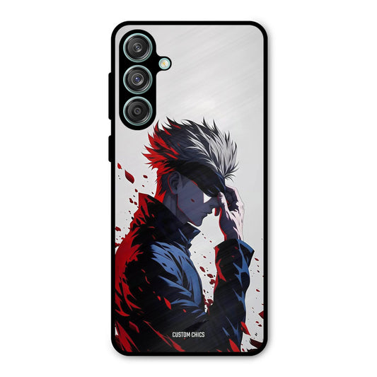Star Gojo Samsung Galaxy M55 5G Mobile Back Cover - Anime PrintShield Case