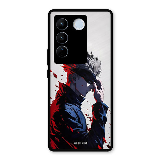 Star Gojo Vivo V27 Pro Mobile Back Cover - Anime PrintShield Case