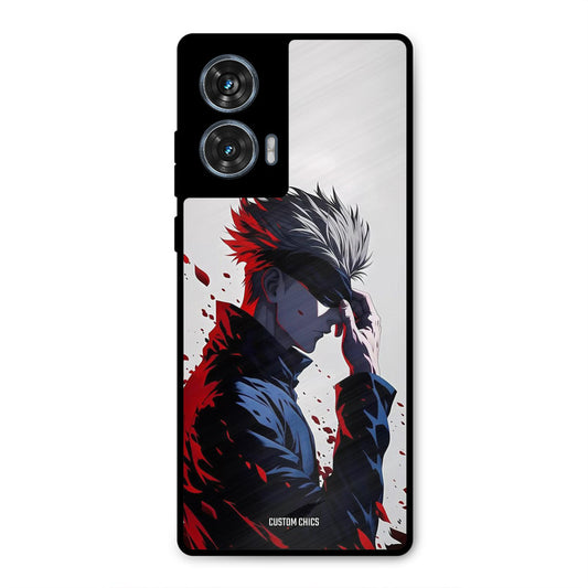 Star Gojo Motorola Edge 50 Fusion Mobile Back Cover - Anime PrintShield Case