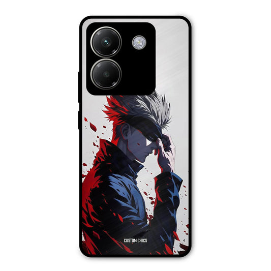 Star Gojo Poco M7 Pro Mobile Back Cover - Anime PrintShield Case