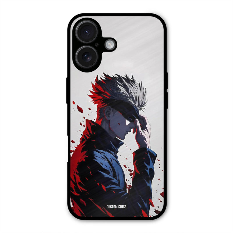 Star Gojo iPhone 16 Mobile Back Cover - Anime PrintShield Case