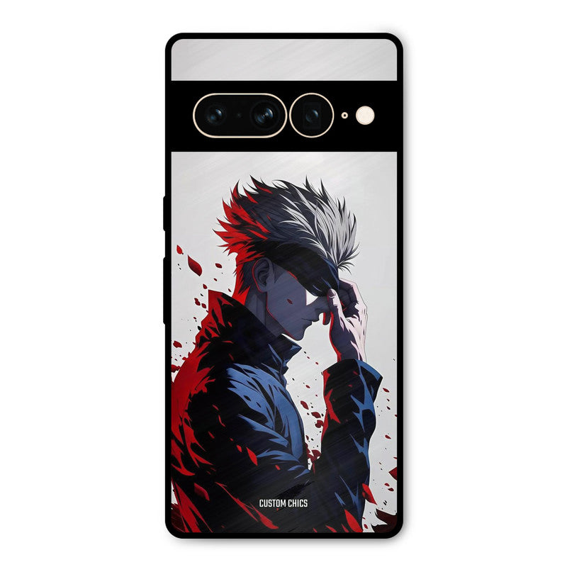 Star Gojo Google Pixel 7 Pro Mobile Back Cover - Anime PrintShield Case