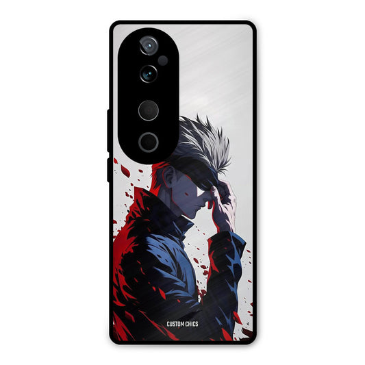 Star Gojo Vivo V40 Mobile Back Cover - Anime PrintShield Case