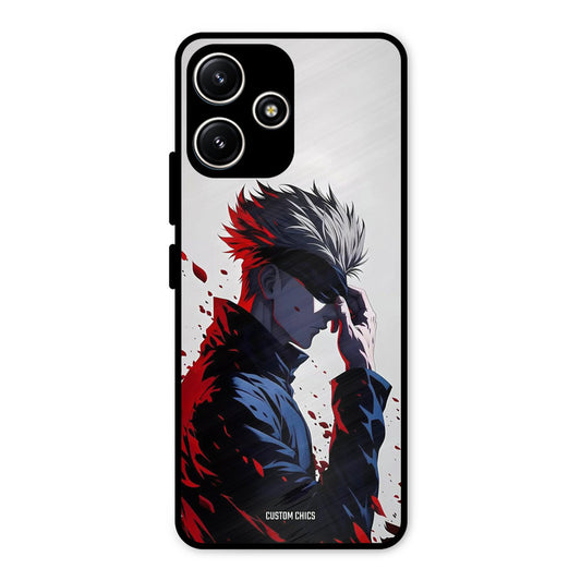 Star Gojo Redmi 12 5G Mobile Back Cover - Anime PrintShield Case