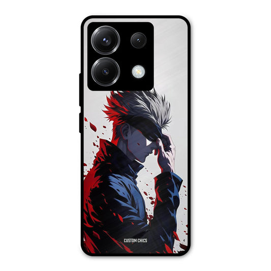 Star Gojo Poco X6 Mobile Back Cover - Anime PrintShield Case