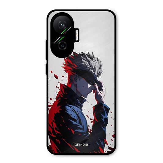 Star Gojo Poco F7 5G Mobile Back Cover - Anime PrintShield Case