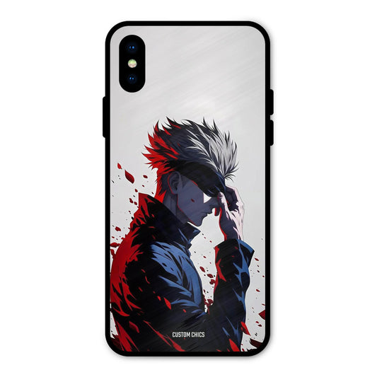 Star Gojo iPhone X Mobile Back Cover - Anime PrintShield Case
