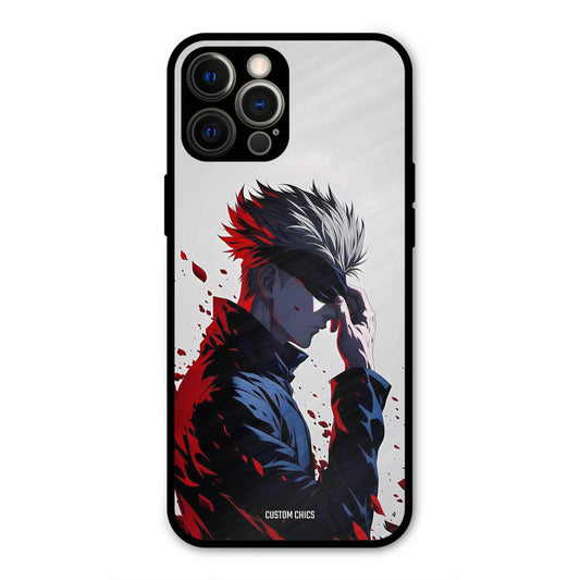 Star Gojo iPhone 12 Pro Max Mobile Back Cover - Anime PrintShield Case