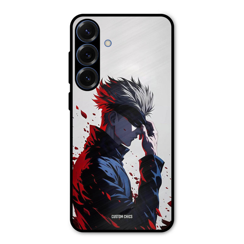 Star Gojo Samsung Galaxy S25 Mobile Back Cover - Anime PrintShield Case