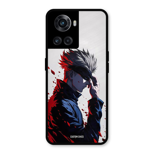 Star Gojo OnePlus 10R Mobile Back Cover - Anime PrintShield Case