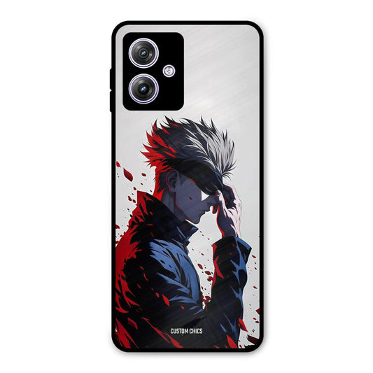 Star Gojo Moto G54 Mobile Back Cover - Anime PrintShield Case