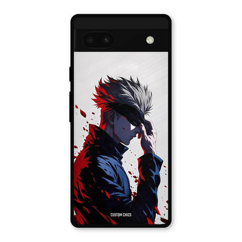 Star Gojo Google Pixel 6a Mobile Back Cover - Anime PrintShield Case