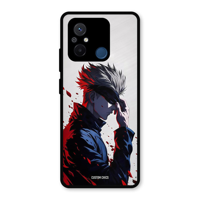Star Gojo Redmi 12c Mobile Back Cover - Anime PrintShield Case