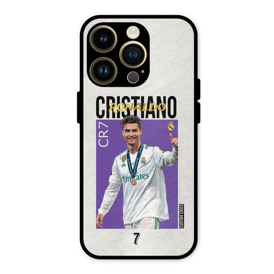 Star Ronaldo  iPhone 14 Pro Mobile Back Cover - Sports PrintShield Case