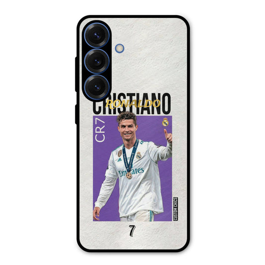 Star Ronaldo Samsung Galaxy S25 Plus Mobile Back Cover - Sports PrintShield Case