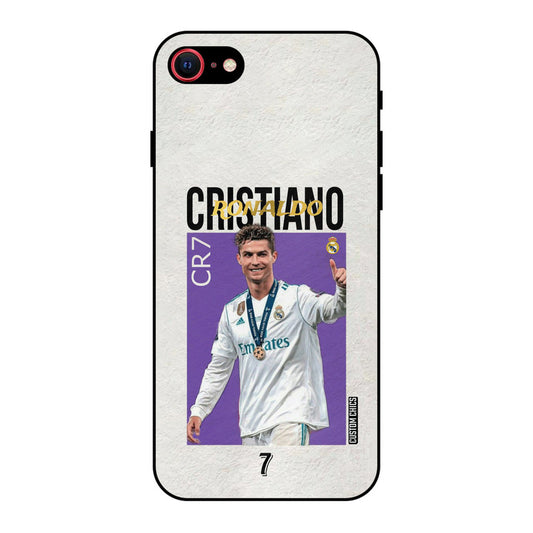 Star Ronaldo iPhone SE 2020 Mobile Back Cover - Sports PrintShield Case