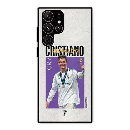 Star Ronaldo Samsung Galaxy S22 Ultra Mobile Back Cover - Sports PrintShield Case